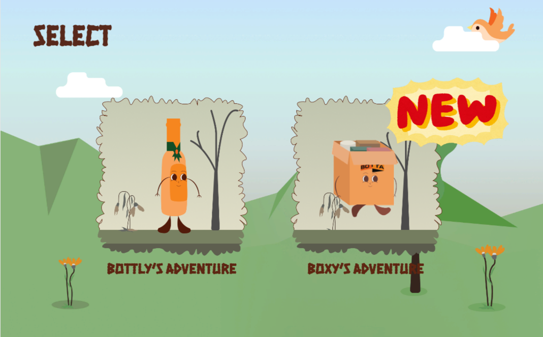 BOTTA EcoPackaging introduces the second level of their innovative video game: PACK HERO THE ECO ADVENTURE