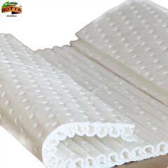 ECO-TISSUE CUSHIONING WRAP – soft, shock-absorbing, and recyclable paper-based protective packaging with a unique wave structure.